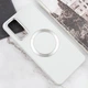 TPU чохол Bonbon Metal Style with MagSafe для Samsung Galaxy A25 5G Білий / White - зображення 4