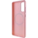 TPU чохол Bonbon Metal Style with MagSafe для Samsung Galaxy A25 5G Рожевий / Light Pink - зображення 3