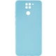 Протиударний силіконовий чохол Candy Full Camera Xiaomi Redmi Note 9 / Redmi 10X Бірюзовий - зображення 1