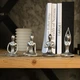 Статуетка декоративна MVM MY HOME Асана Сірий (DH-ST-19-4 GRAY) - зображення 5