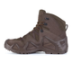 Черевики тактичні Lowa Zephyr GTX mid TF Dark Brown (коричневий) UK 14/EU 49.5 - зображення 6