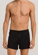 Мужские трусы боксеры Hanro Cotton Sporty черные размер M - изображение 1