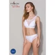 Топ с прозрачной вставкой Passion PS002 TOP XL, white - изображение 3
