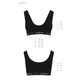 Спортивный топ с широкой резинкой Passion PS004 TOP S, black - изображение 6