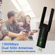 Двухдиапазонный адаптер 1300 Мбит/с WiFi-5 USB 2.0 2.4GHz+5.8GHz 802.11ac Mu-MIMO 2х5 дБ - изображение 5