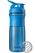 Шейкер спортивний (пляшка) BlenderBottle SportMixer 28oz/820ml Cyan - изображение 9