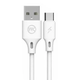 Сетевое зарядное устройство REMAX WK Design 10W/2A 2xUSB + кабель Type-C White (WP-U119) - изображение 3