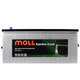 Автомобільний акумулятор MOLL Truck SHD (DIN C) 225Ah 1150A L+ (Лівий +) MOLL - изображение 1