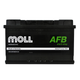 Автомобільний акумулятор MOLL AFB (L4) start/stop 86Ah 820A R+ (правий +) MOLL - изображение 1