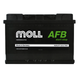 Автомобільний акумулятор MOLL AFB (L3) start/stop 76Ah 760A R+ (правий +) MOLL - изображение 1