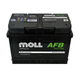 Автомобільний акумулятор MOLL AFB (L3) start/stop 76Ah 760A R+ (правий +) MOLL - изображение 2