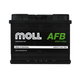 Автомобільний акумулятор MOLL AFB (L2) start/stop 66Ah 640A R+ (правий +) MOLL - изображение 1