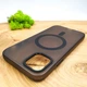 Чехол Baseus Smoke case Matte с MagSafe для iPhone 11 Black - изображение 3