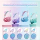 Навушники FINGERTIME BT029C CAT EAR з мікрофоном та підсвічуванням з котячими вушками, бездротові + дротові, колір фіолетовий - зображення 9