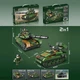Детский конструктор для мальчиков танк Leopard 2 в 1 Военная техника Леопард 463 детали - изображение 3
