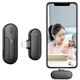 Бездротовий мікрофон Veron M8-2L для iPhone Lightning Plug&Play з приймачем та кейсом зарядки для блогерів, для презентацій, для інтерв'ю | Комплект мікрофонів | 770503 - зображення 3
