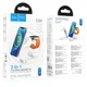 Беспроводная зарядная станция 3 в 1 Hoco CQ3 15W для iPhone 12-15/AirPods/Apple Watch | MagSafe | Fast Charger |Milky White | 774197 - изображение 13