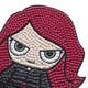 Набор для творчества Crystal Art Черная вдова (CAFGR-MCU007) - изображение 6