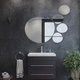 Зеркало 80x80см, модель Acqua 2 (Acqua2-bp-01) - изображение 2