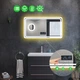 LED-зеркало 70x60см, с Smart-блоком, линзой с подсветкой и подогревом, модель Ottavia (Ottaviag15) - изображение 2