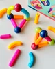 Дитячий розвиваючий магнітний конструктор "Магнітні блоки" Magnetic Sticks HD 103 A на 26 деталей - зображення 5