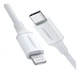 Кабель зарядный MFI Type-C-Lightning UGREEN для iPhone iPad 2 м White (US171) - изображение 1