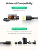 Кабель зарядный Ugreen Mini USB - USB 2.0 2 м Black (YM0226) - изображение 3