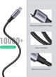 Кабель зарядный Ugreen Type-C 100W Power Delivery PD Charging Cord 3м Black (YM0560) - изображение 5