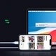 Кабель зарядний Lightning Ugreen Type-C to Lightning для швидкого заряджання 1 м Blue (US387) - зображення 5