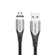 Кабель зарядний магнітний Micro USB Vention Magnetic Charge Cable 3 A Fast Charging 1 м Black (YM0329) - зображення 1