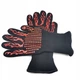 Термостойкие огнеупорные перчатки до 800°C Gorillas BBQ для барбекю BBQ Gloves черные - изображение 6