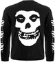 Футболка з довгим рукавом Rockway Misfits (skull logo) (з друком на рукавах) Чорний, Розмір M - изображение 2