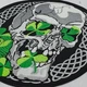 Нашивка Rockway термо Irish skull (череп з конюшиною) наспинна (thps-079) - изображение 4
