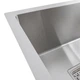 Кухонная мойка нержавеющая Platinum Handmade HDB 80*45 на две чаши (квадратный сифон) - изображение 4