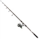 Карповик удилище спиннинг телескоп дальний заброс Goss Tele Carp Profi 3 м тест 150-300 карбон с катушкой Goss 5000 с бейтраннером - изображение 1