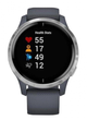 Смарт-Часы Garmin Venu Silver Stainless Steel Bezel w. Granite Blue and Silicone B. (010-02173-01) - изображение 4