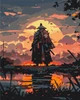 Картина по номерам Brushme Миссия самурая 40x50 BS53819 - изображение 1