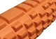 Массажный ролик-валик для МФР и йоги EasyFit Grid Roller v2.1 45 см роллер-массажер для спины, ног, рук и шеи EF-2027-OR Оранжевый (56000955) - изображение 2