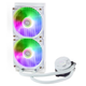 Chlodzenie wodne Cooler Master MasterLiquid 240L Core ARGB White (MLW-D24M-A18PZ-RW) - obraz 4