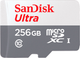 Карта пам'яті SanDisk Ultra microSDXC 256GB Class 10 UHS-I (SDSQUNR-256G-GN3MN) - зображення 1