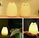 Детский ночник силиконовый Котик 7 режимов Sleep Lamp - изображение 8