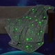 Плед-покрывало Magic Blanket Светящийся в темноте 165х120 см Серый - изображение 5