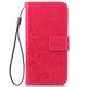 Чехол Clover для Iphone 6 / Iphone 6s Книжка кожа PU с визитницей Малиновый - изображение 6