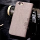 Чохол Clover для IPhone 7 / 8 Книжка шкіра PU сірий Без бренду - зображення 3
