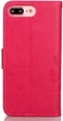 Чехол Clover для IPhone 7 Plus / 8 Plus Книжка кожа PU с визитницей малиновый - изображение 4