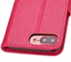 Чехол Clover для IPhone 7 Plus / 8 Plus Книжка кожа PU с визитницей малиновый - изображение 6