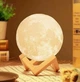 Настольный светильник ночник лампа луна Magic 3D Moon Light от аккумулятора - изображение 1