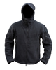 Кофта флісова тактична формена чоловіча для силових структур KOMBAT UK Recon Hoodie Чорний XXL TR_kb-rh-blk-xxl - зображення 4