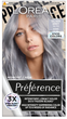 Trwała farba do włosów L'Oreal Paris Preference Vivid Colors 10.112 Silver Grey 273 g (3600524015664) - obraz 1