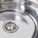 Кухонная мойка из нержавеющей стали Platinum ПОЛИРОВКА 490 (0,6/170 мм) - изображение 5